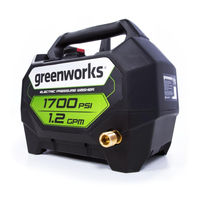 GreenWorks GPW1704 Operator's Manual
