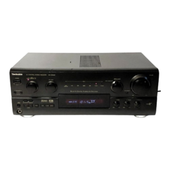 Technics SA-DX940 Operating Instructions Manual