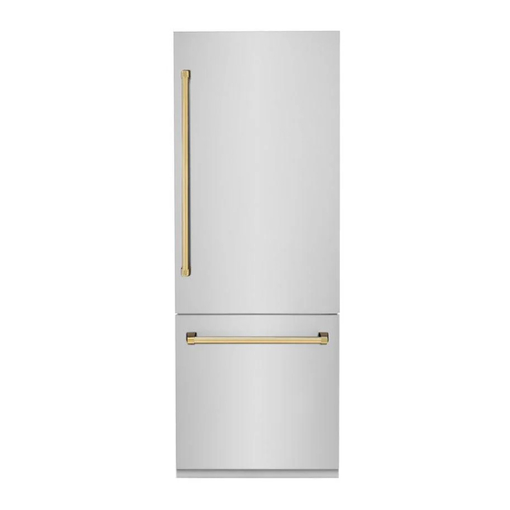 Zline RBIVZ30460CB Manuals