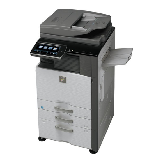 Sharp MX-C312 Reference Manual