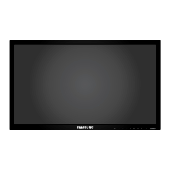 Samsung lh40hbplbc Quick Satrt Manual