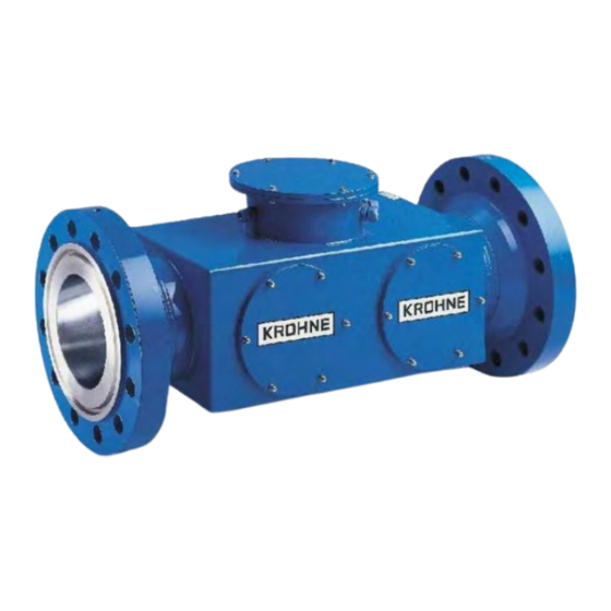 KROHNE ALTOSONIC V Reference Manual