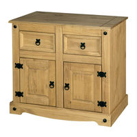 Mercers Furniture Corona 2 Door Wardrobe Assembly Instructions Manual