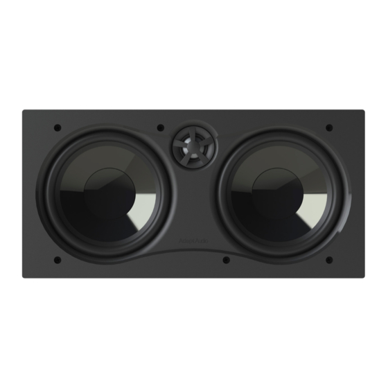 Adept Audio IWLCR56 Installation Manual