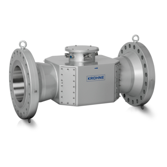 KROHNE ALTOSONIC V Installation Manual