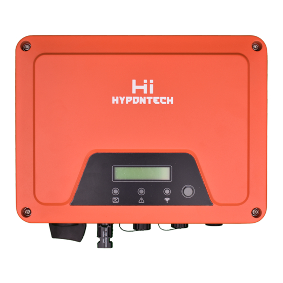 Hypontech HPS-1500 Quick Installation Manual