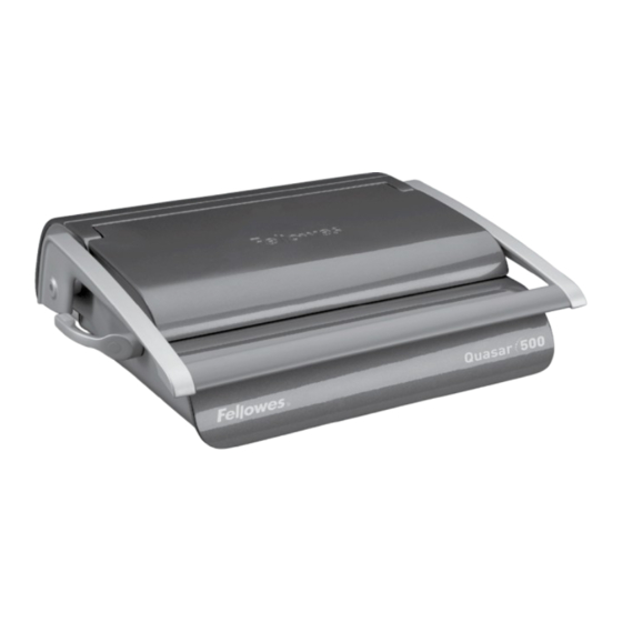 Fellowes Quasar 500 User Manual