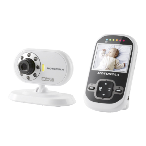 User Manuals: Motorola MBP26/2 Video Baby Monitor