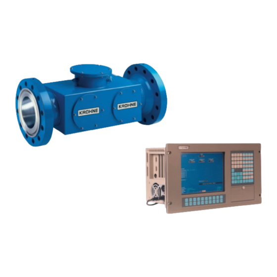 KROHNE ALTOSONIC V Addition To The Installation And Operating Instructions