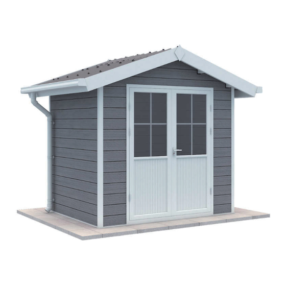 WoodLife Garden 2X2M Installation Instructions Manual