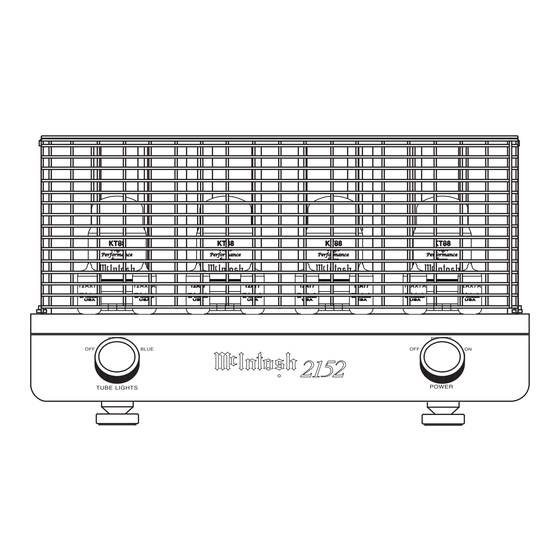 McIntosh MC2152 Service Manual