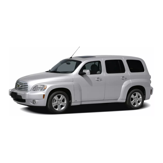 Chevrolet 2006 HHR Owner's Manual