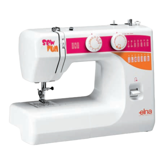 ELNA SEW FUN - LEAFLET Manual
