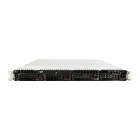 Supero SUPERSERVER 6016T-URF4+ User Manual