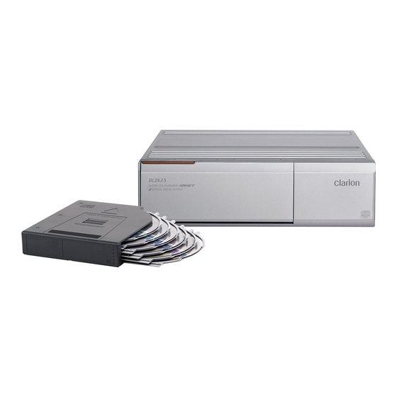 Clarion DCZ628 Service Manual