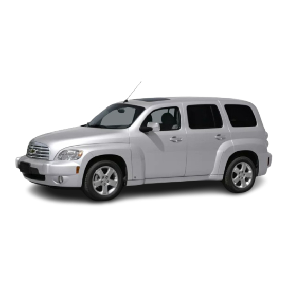 Chevrolet 2006 HHR Owner's Manual