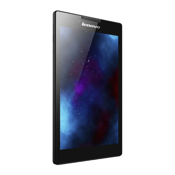 Lenovo TAB 2 A7-10F User Manual