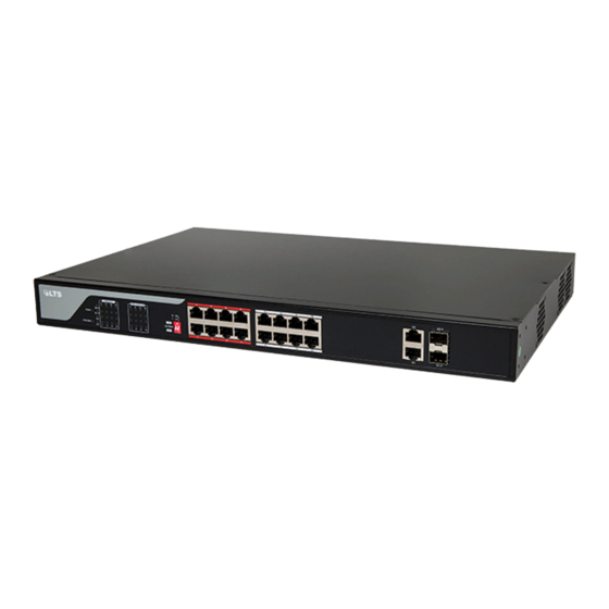 LTS POE-SW1602 Manuals