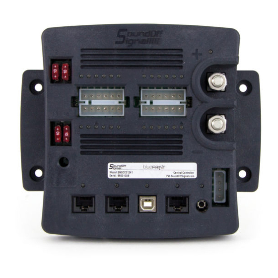 SOUNDOFF SIGNAL NERGY BLUEPRINT ENGCC01241 OWNER