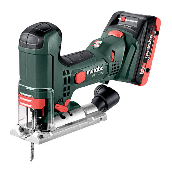 Metabo STA 18 LTX 100 Original Operating Instructions