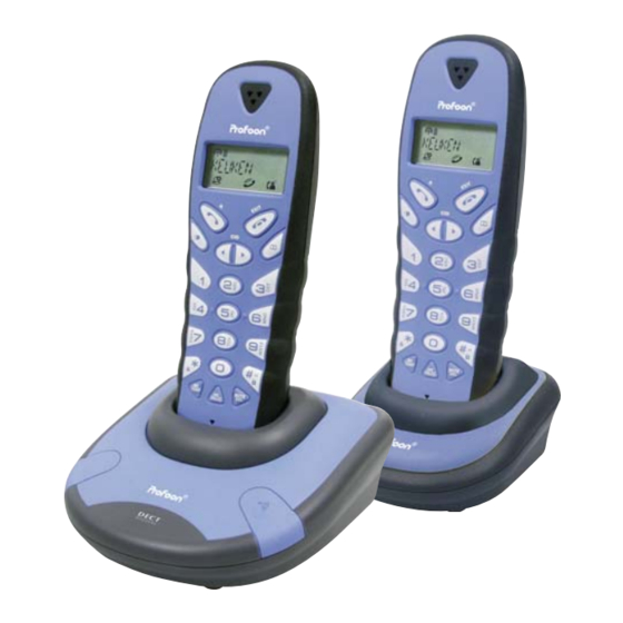 Profoon DECT Series User Manual