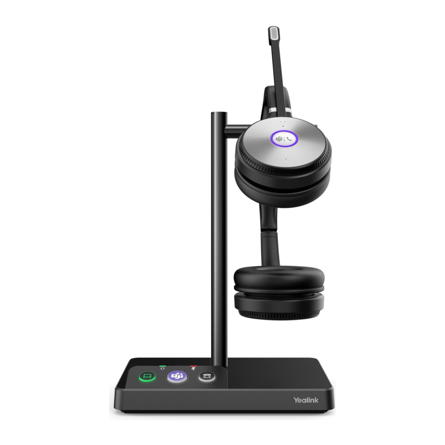 Yealink WH6X Getting Started Manual