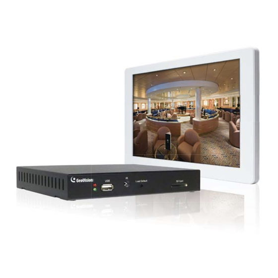 GeoVision GV-IP Quick Start Manual