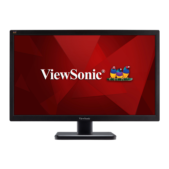 ViewSonic VA2202-h Quick Start Manual