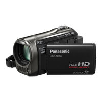 Panasonic HDC-SD60S Operating Instructions Manual