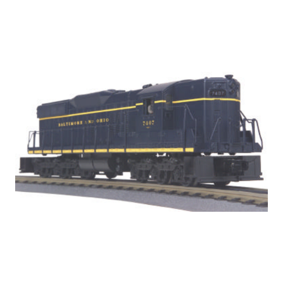 MTHTrains Rail King SD-9 Diesel Engine Operator's Manual