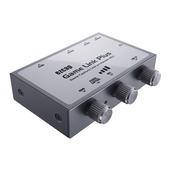 EzCAP Game Link Plus Manual