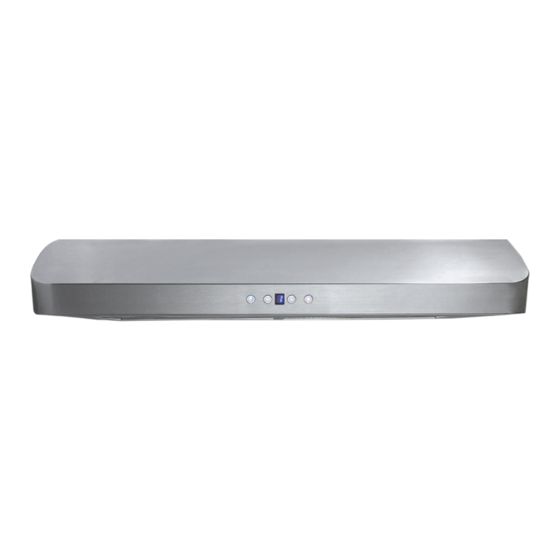 User Manuals: AVG AVG-306CS Under Cabinet Hood