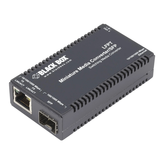 Black Box LGC135A-R3 Manual