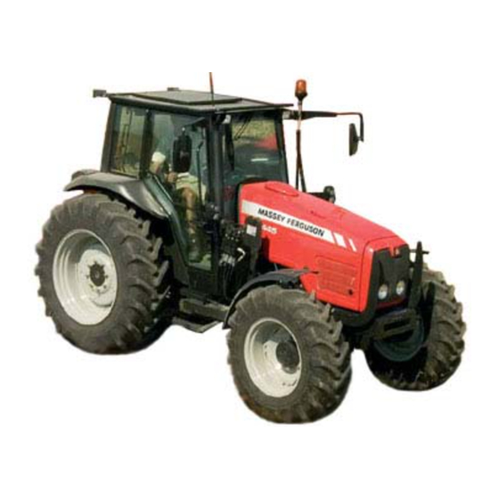 AGCO Massey Ferguson 4400 Series Manual