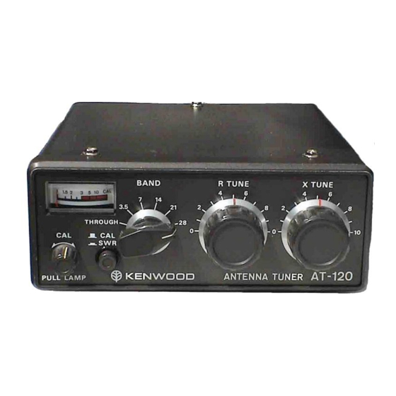 Kenwood AT-120 Operating Manual