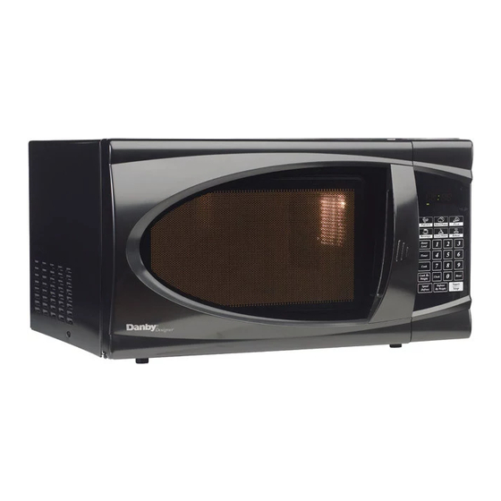 Danby Designer DMW1158BL Microwave Oven Manuals