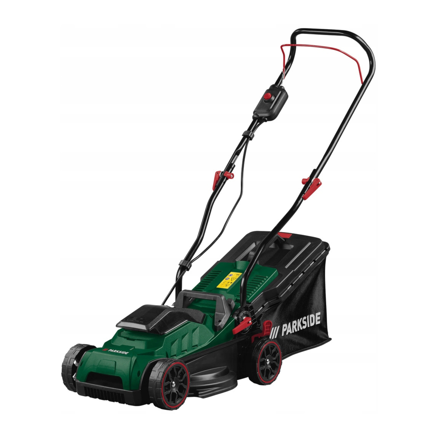 Parkside PRMA 20-Li B2 - CORDLESS LAWN MOWER 20V Manual