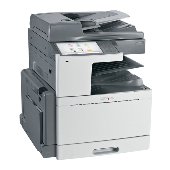 Lexmark X950de Brochure & Specs
