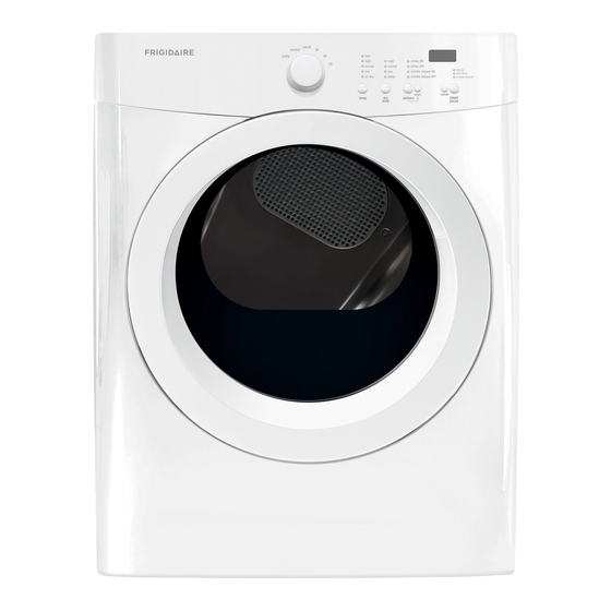 Frigidaire FFQE5000QW0 Use & Care Manual