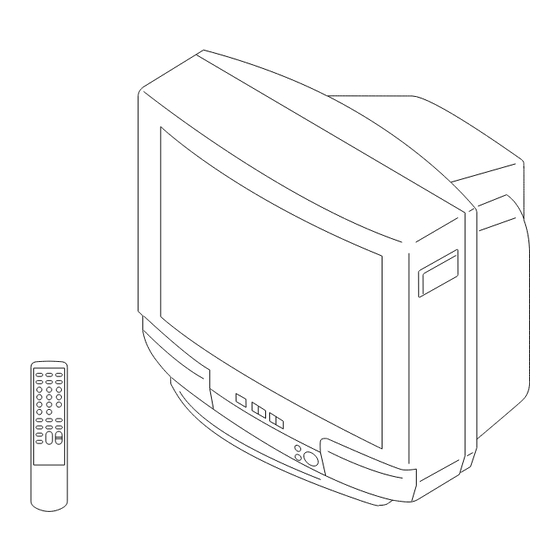 Sony KV-T21PF1 CRT Television Manuals