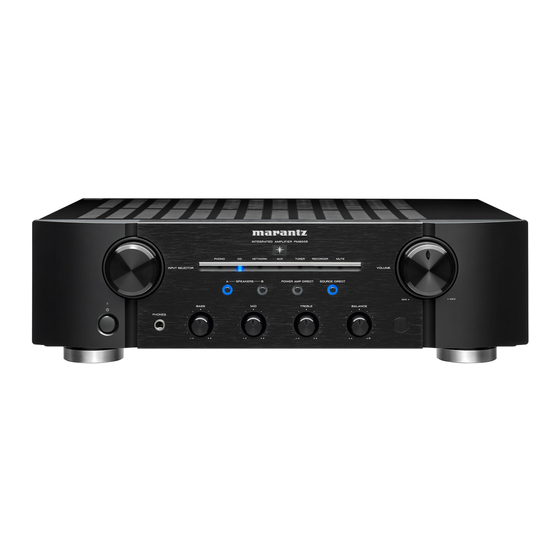 Marantz PM8005 Getting Started
