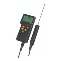 Dostmann Electronic P4000 Series Operating	 Instruction