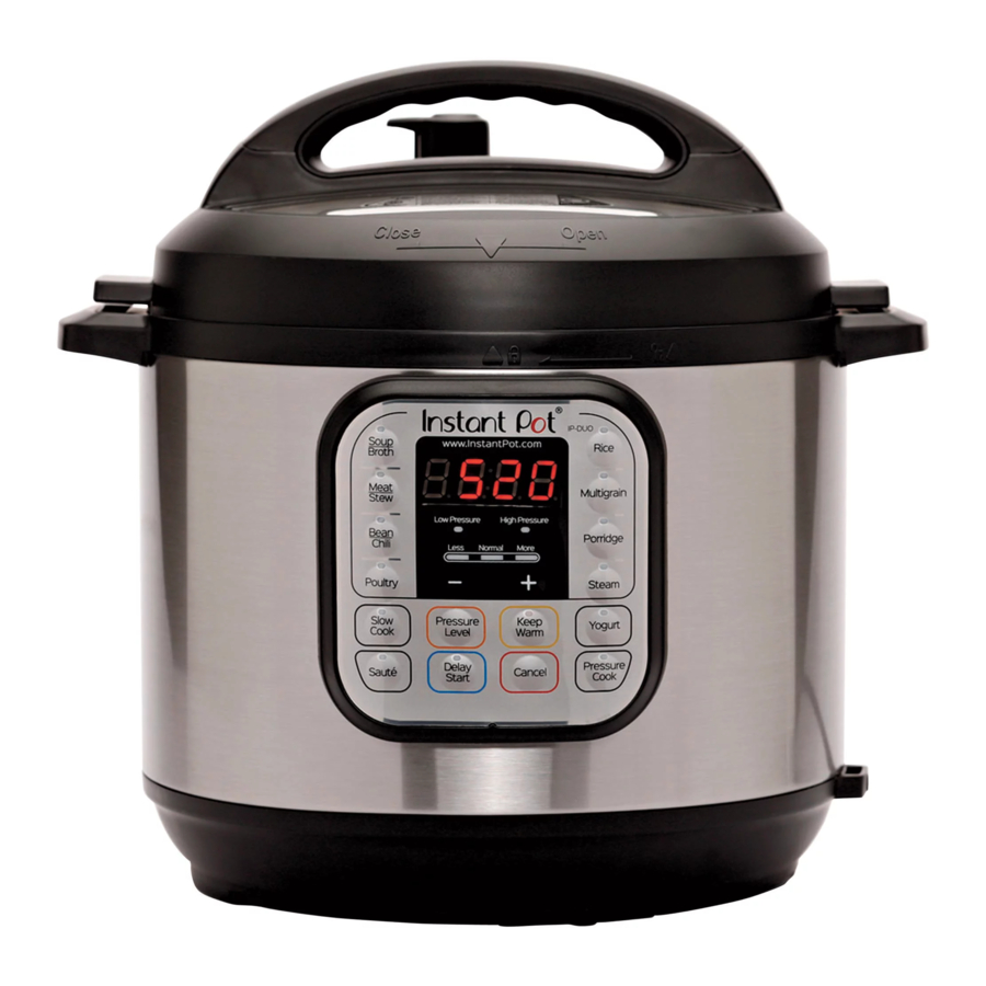Instant Pot IP-DUO60 V3/80 Quick Reference Manual