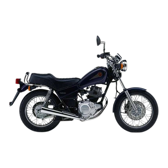 Yamaha SR125 98 Motorcycle Parts Manuals