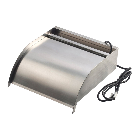 ubbink Niagara LED30 Manual