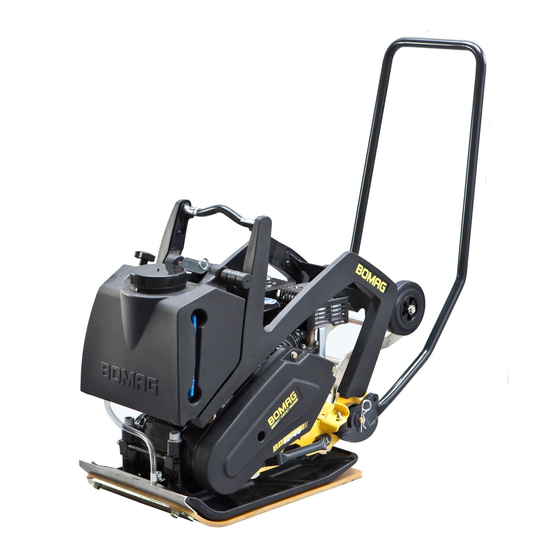 Fayat Group BOMAG BP 12/40 Operating Instructions Manual