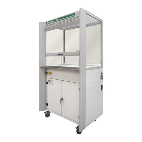 Safelab AIRONE DS Ducted Fume Cupboard Manuals
