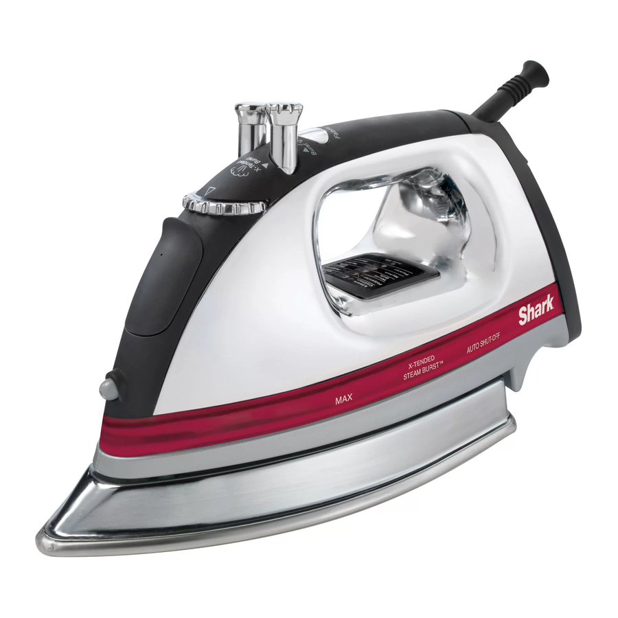 Shark GI435 55 - Iron Manual
