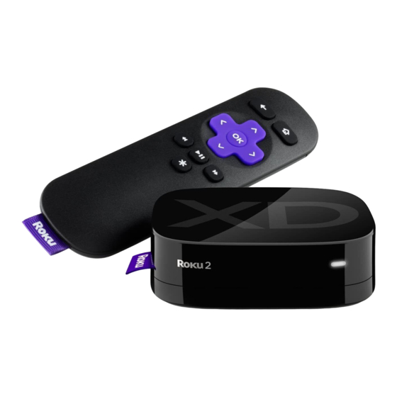 ROKU XD MANUAL Pdf Download | ManualsLib