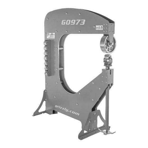 Grizzly G0973 Owner's Manual